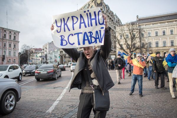 Riot Police Descend on Kiev Protests - Sputnik International