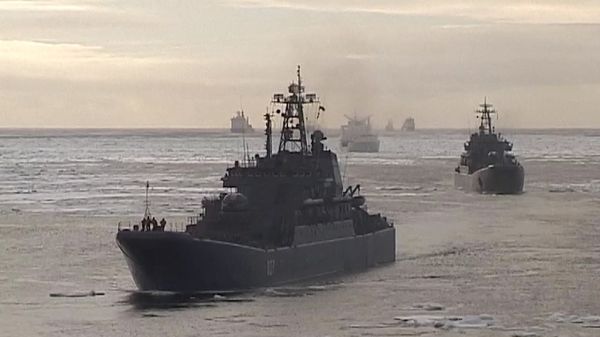 Russian Northern Fleet ships (archive) - Sputnik International