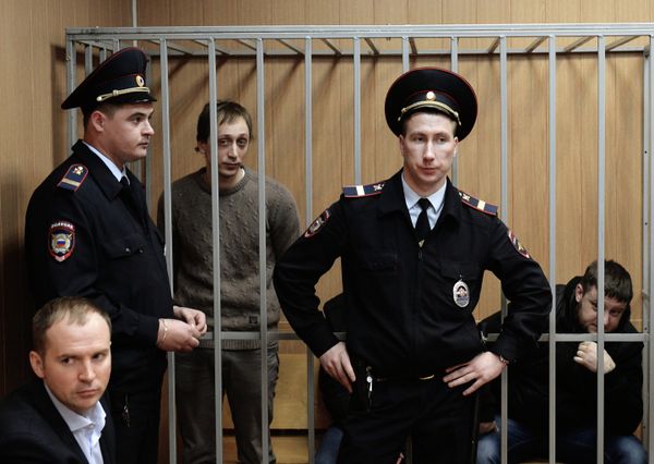 Pavel Dmitrichenko in the judge at Meshchansky Court - Sputnik International