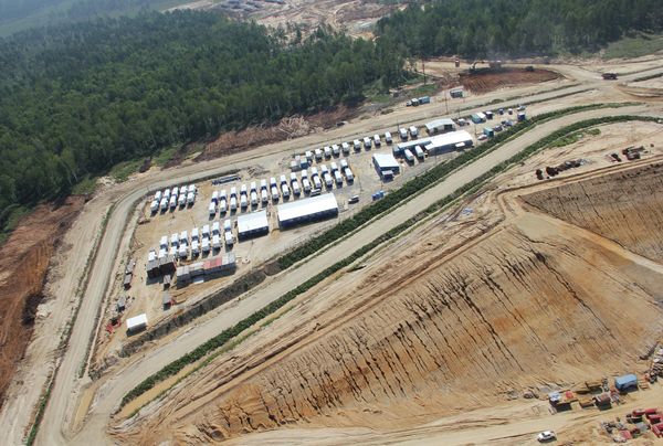 Construction site of the future Vostochny spaceport - Sputnik International