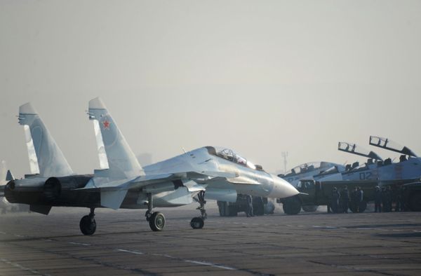 Siberian Air Base Gets New Russian Su-30SM Fighter Jets Siberian Air Base Gets New Russian Su-30SM Fighter Jets - Sputnik International