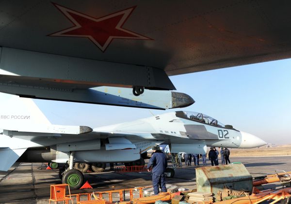 Siberian Air Base Gets New Russian Su-30SM Fighter Jets Siberian Air Base Gets New Russian Su-30SM Fighter Jets - Sputnik International