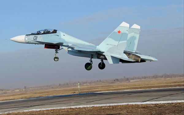 Siberian Air Base Gets New Russian Su-30SM Fighter Jets Siberian Air Base Gets New Russian Su-30SM Fighter Jets - Sputnik International