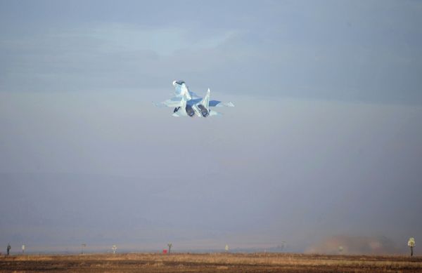 Siberian Air Base Gets New Russian Su-30SM Fighter Jets Siberian Air Base Gets New Russian Su-30SM Fighter Jets - Sputnik International