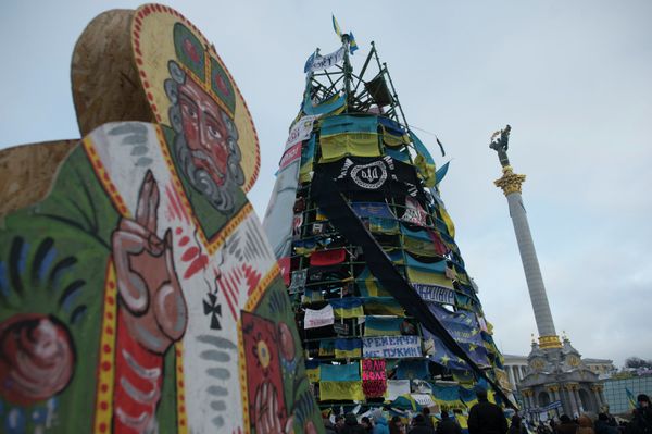 On Independence square in Kiev, Dec. 13, 2013 - Sputnik International