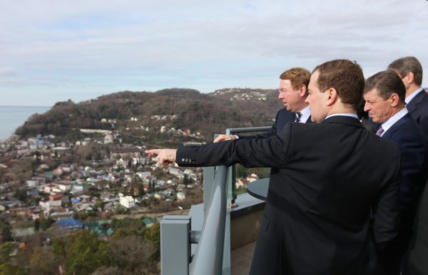 Russian Prime Minister Dmitry Medvedev in Sochi - Sputnik International