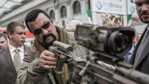 Steven Seagal in Moscow (archive photo) - Sputnik International