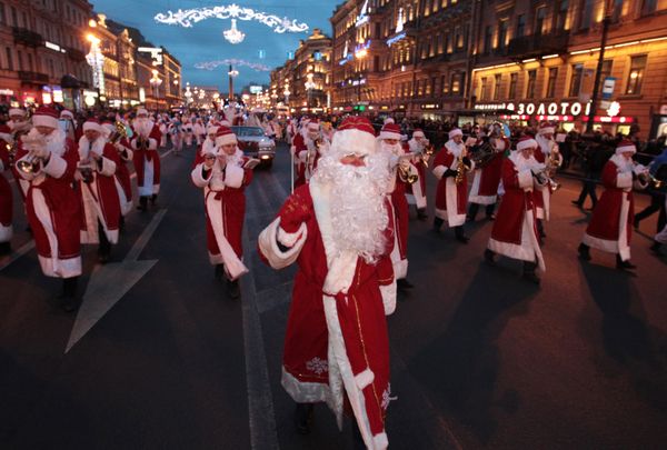 Russia on the eve of New Year’s Day - Sputnik International
