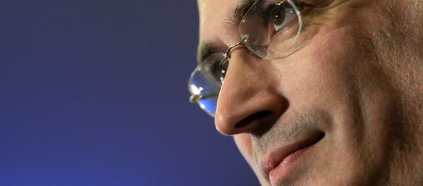 The former Yukos head Mikhail Khodorkovsky. - Sputnik International