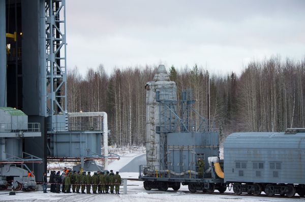 A view  of Plesetsk space center before a Rokot launch in Nov. 2013 - Sputnik International