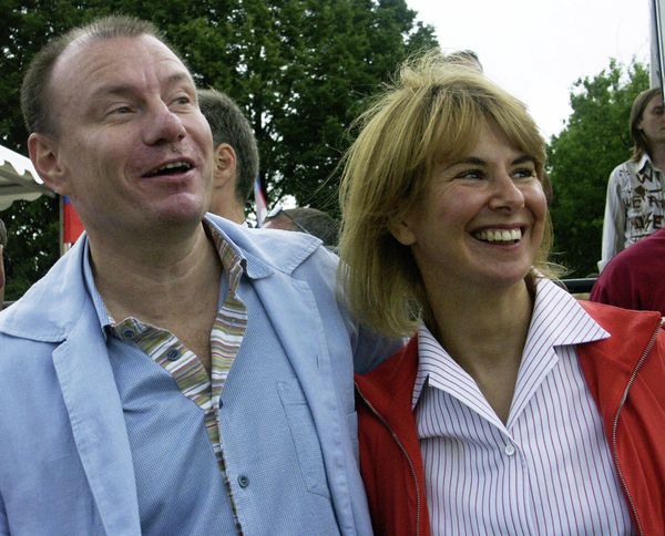 Vladimir  Potanin and his wife Natalia - Sputnik International