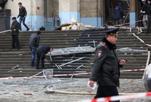 Explosion at Train Station in Volgograd - Sputnik International