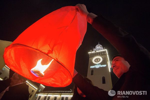 Russia Celebrates New Year - Sputnik International