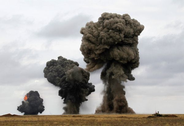 Military drills Center-2011 at the Kapustin Yar range - Sputnik International