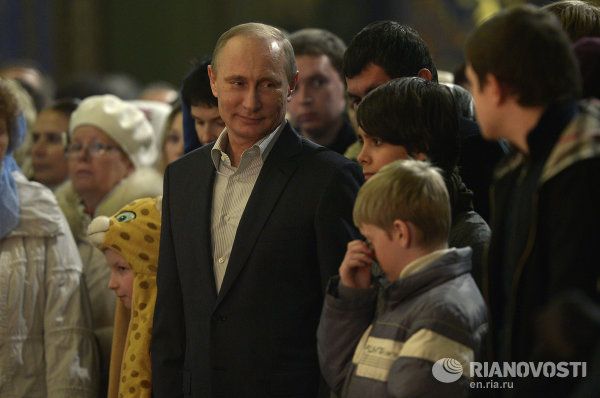 Russian Orthodox Believers Celebrate Christmas Russian Orthodox Believers Celebrate Christmas - Sputnik International
