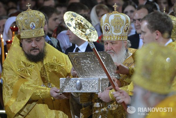 Russian Orthodox Believers Celebrate Christmas Russian Orthodox Believers Celebrate Christmas - Sputnik International