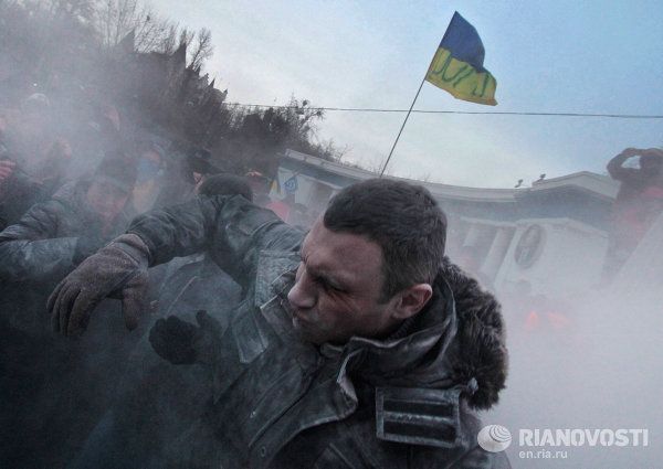 New Riots Flare Up in Kiev - Sputnik International
