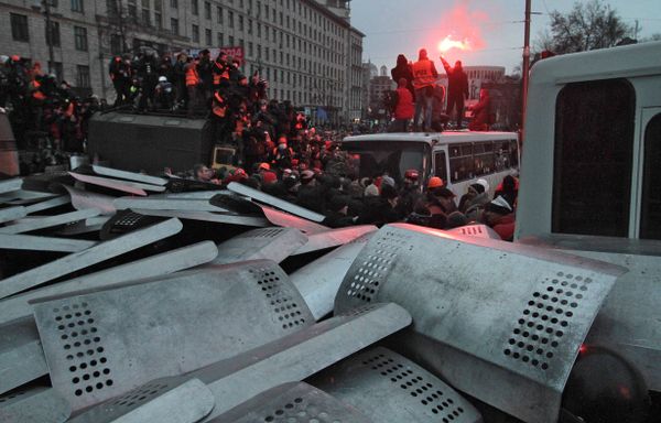 New Riots Flare Up in Kiev - Sputnik International