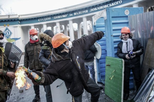 Clashes in Kiev - Sputnik International
