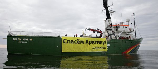 The Arctic Sunrise icebreaker The Arctic Sunrise icebreaker - Sputnik International