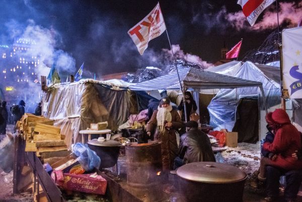 The protesters' camp - Sputnik International