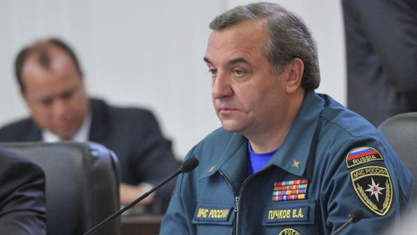 Russian Emergency Minister Vladimir Puchkov - Sputnik International