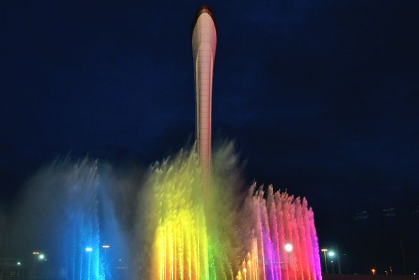 Olympics Opening Rehearsal: Musical Fountains and Blazing Fire - Sputnik International