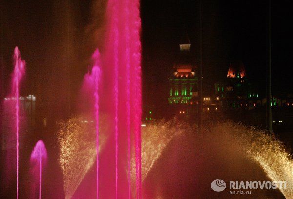 Olympics Opening Rehearsal: Musical Fountains and Blazing Fire - Sputnik International