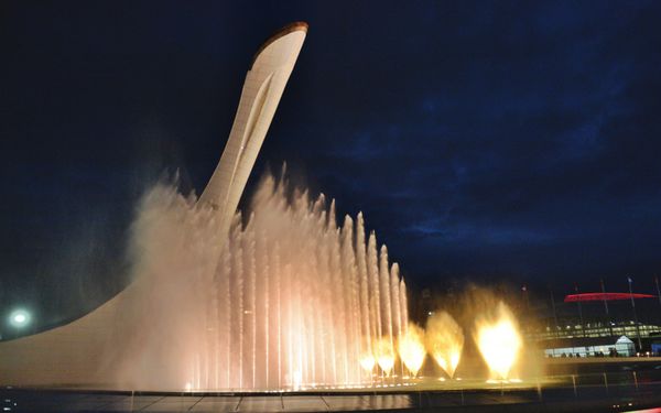 Olympics Opening Rehearsal: Musical Fountains and Blazing Fire - Sputnik International