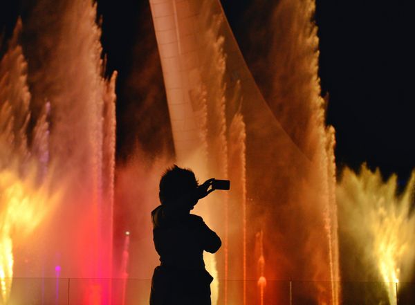 Olympics Opening Rehearsal: Musical Fountains and Blazing Fire - Sputnik International