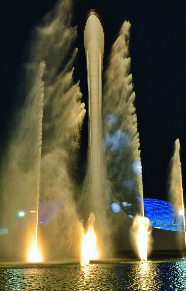 Olympics Opening Rehearsal: Musical Fountains and Blazing Fire - Sputnik International