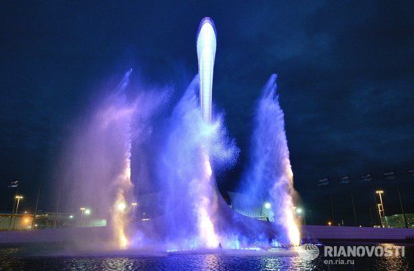 Olympics Opening Rehearsal: Musical Fountains and Blazing Fire - Sputnik International