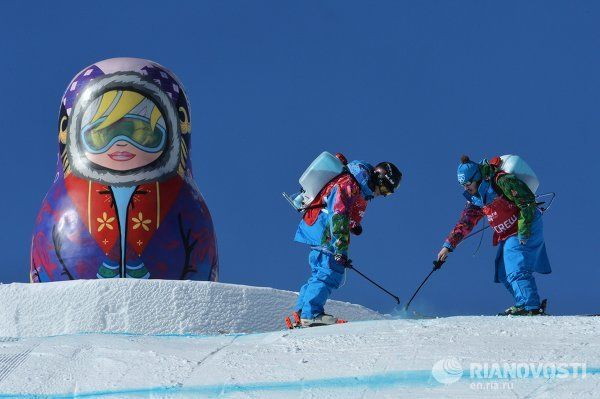 48 Hours Till the Start: Beauty in Motion on Sochi’s Slopes - Sputnik International