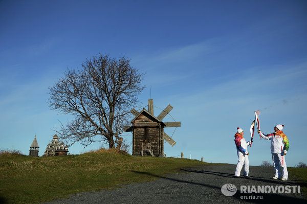 Nature in the Olympic Torch Relay - Sputnik International