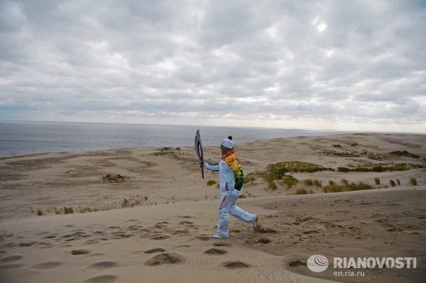 Nature in the Olympic Torch Relay - Sputnik International