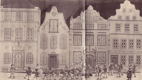 A picture drawn by an unknown author in 16th century showing the celebration of Long Sausage Day in Königsberg - Sputnik International