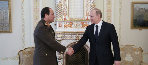 Russian President Vladimir Putin and Egyptian President Abdel Fattah al-Sisi Russian President Vladimir Putin and Egyptian President Abdel Fattah al-Sisi - Sputnik International