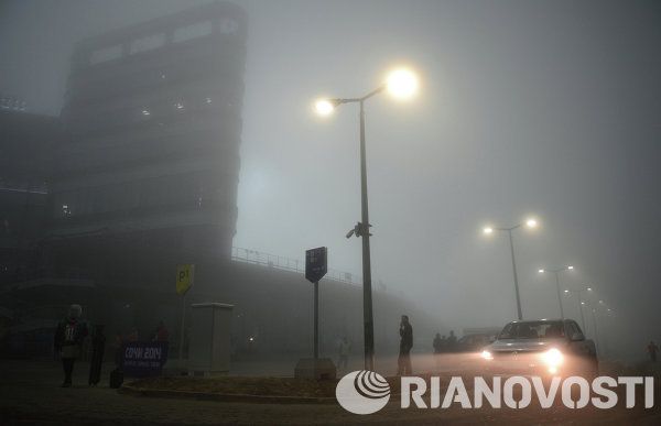 Thick Fog Covers Olympic Venues - Sputnik International