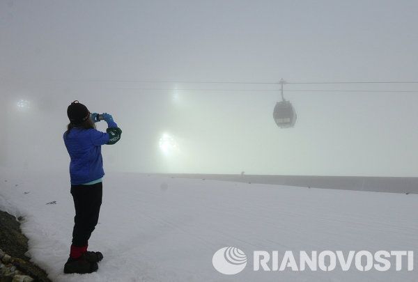 Thick Fog Covers Olympic Venues - Sputnik International