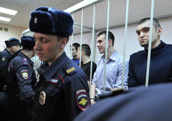 Opposition activists who were found guilty of mass rioting and using violence against authorities - Sputnik International