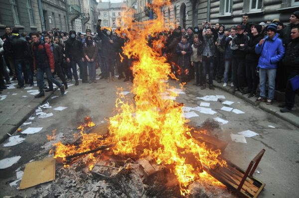 Situation in Lviv - Sputnik International