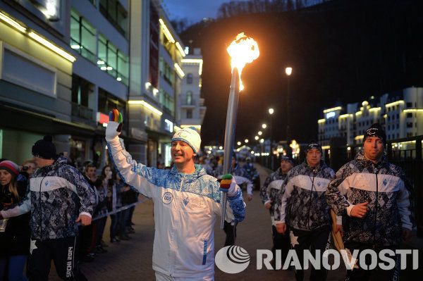 Paralympic Torch Relay: From Moscow to Sochi - Sputnik International