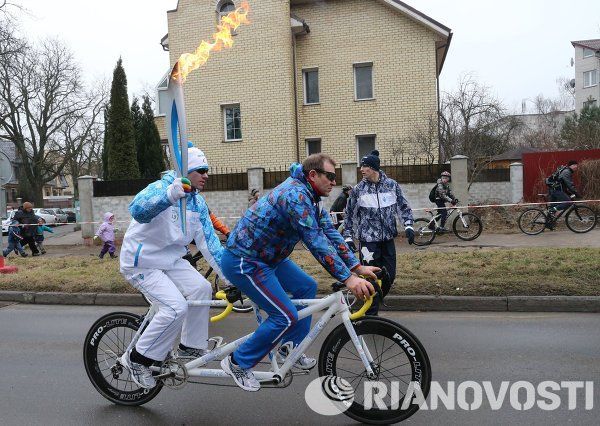 Paralympic Torch Relay: From Moscow to Sochi - Sputnik International