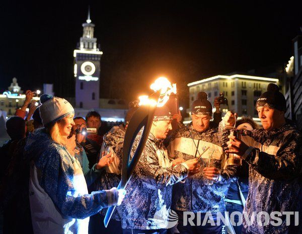 Paralympic Torch Relay: From Moscow to Sochi - Sputnik International