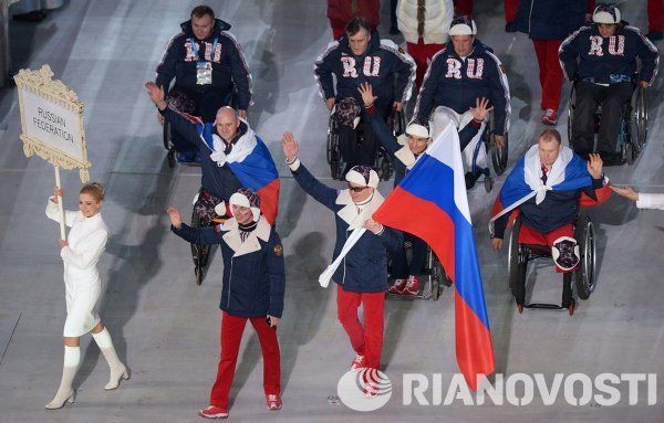 Opening Ceremony of the Winter Paralympic Games in Sochi Opening Ceremony of the Winter Paralympic Games in Sochi - Sputnik International