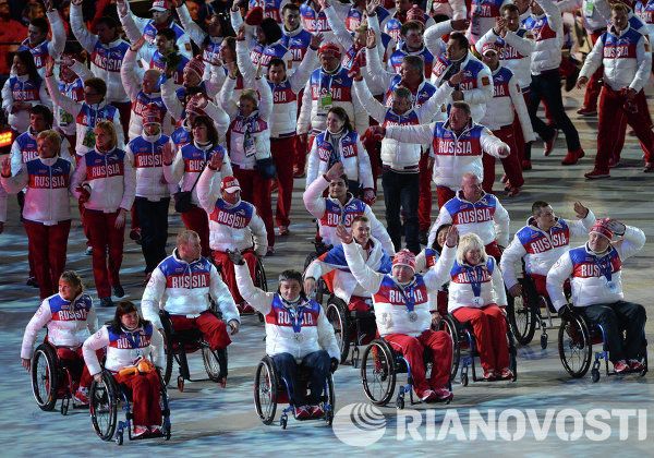 Closing Ceremony of the Winter Paralympic Games in Sochi - Sputnik International