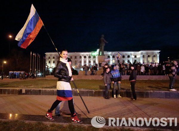 Crimea Celebrates Landslide Vote to Join Russia Crimea Celebrates Landslide Vote to Join Russia - Sputnik International