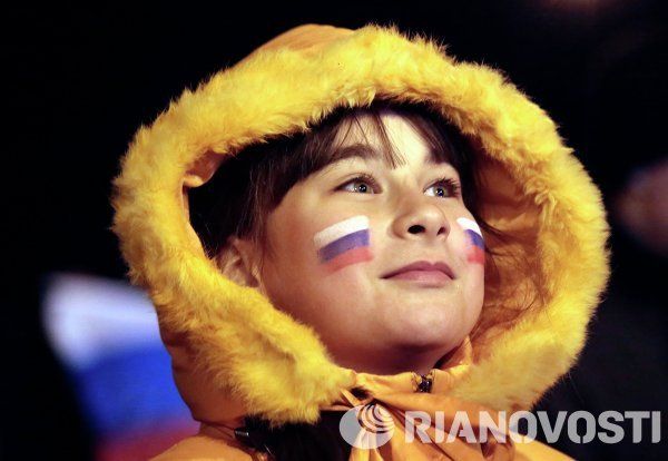 Crimea Celebrates Landslide Vote to Join Russia Crimea Celebrates Landslide Vote to Join Russia - Sputnik International