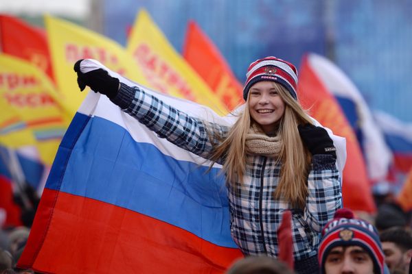 Over 80 percent of Russians identify themselves as patriots, according to survey results published Monday by a state-backed pollster - Sputnik International