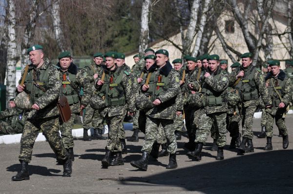 Ukrainian border guards - Sputnik International